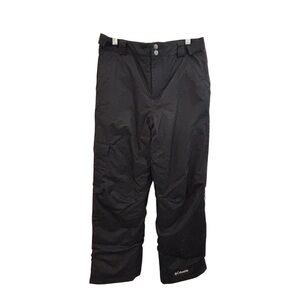 Columbia Youth Kids Purple Black Omni-Tech Snowpants Waterproof Insulated Large